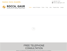 Tablet Screenshot of felixrocca.com